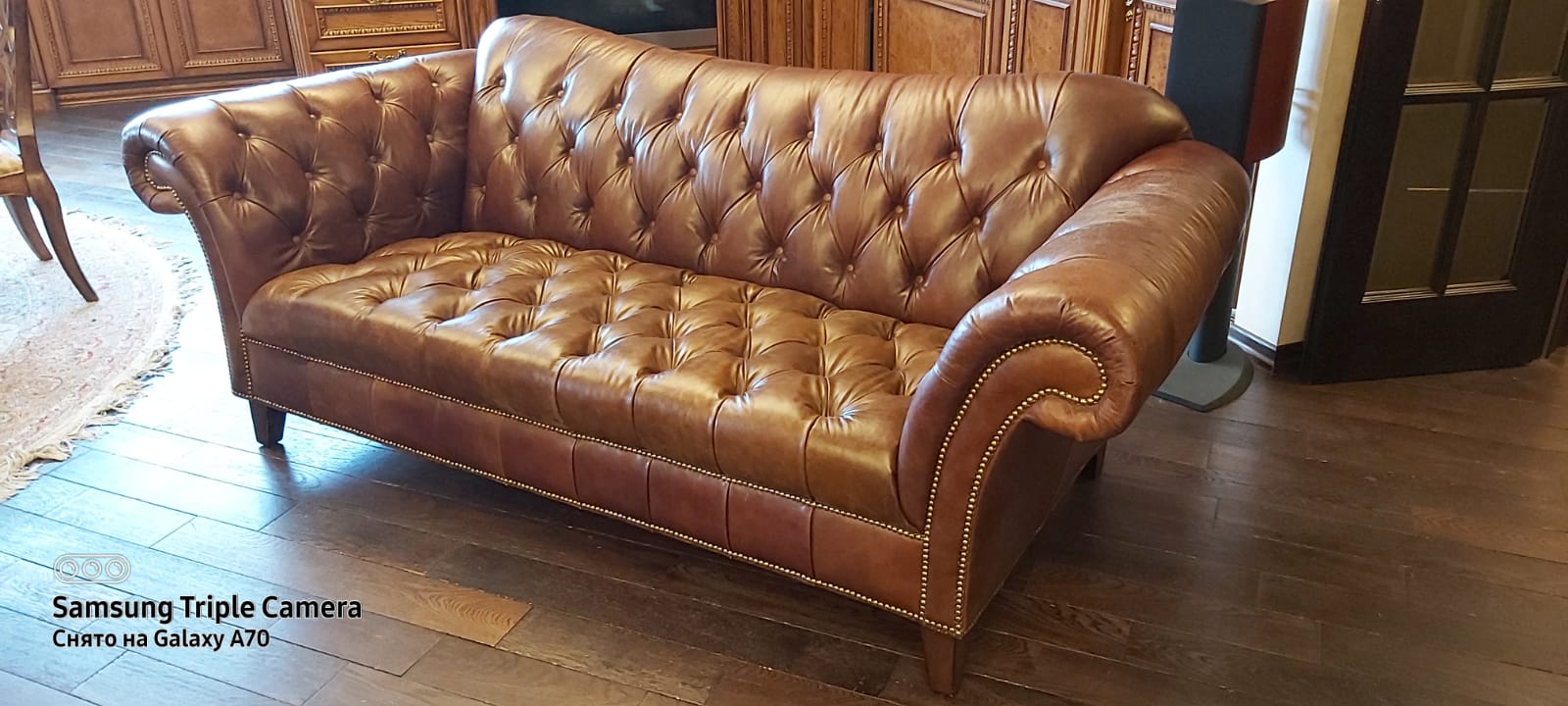 Перетяжка дивана. Колчаново